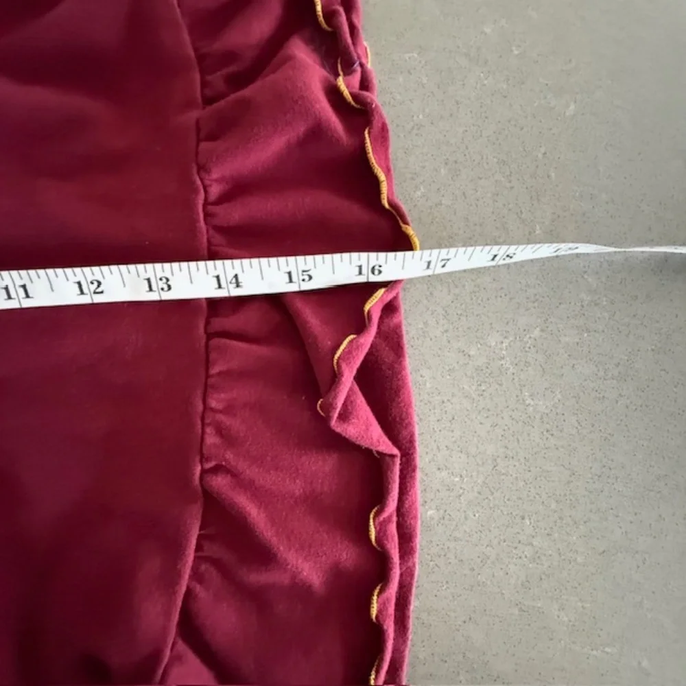MN Minnesota Gophers Dog Maroon XL Dress (Fits small) Barely worn